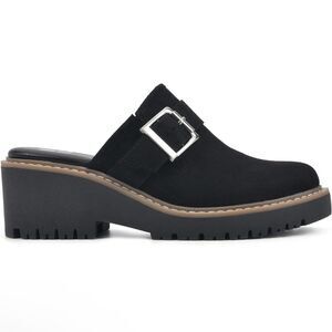 WHITE MOUNTAIN Shoes Women's Daring Mule Black Size 7